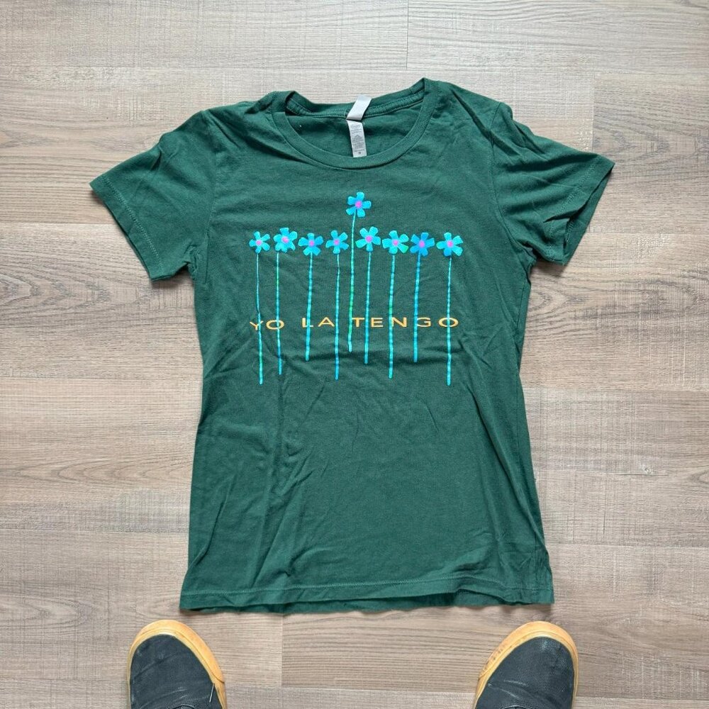 Green Yo La Tengo Concert Tee